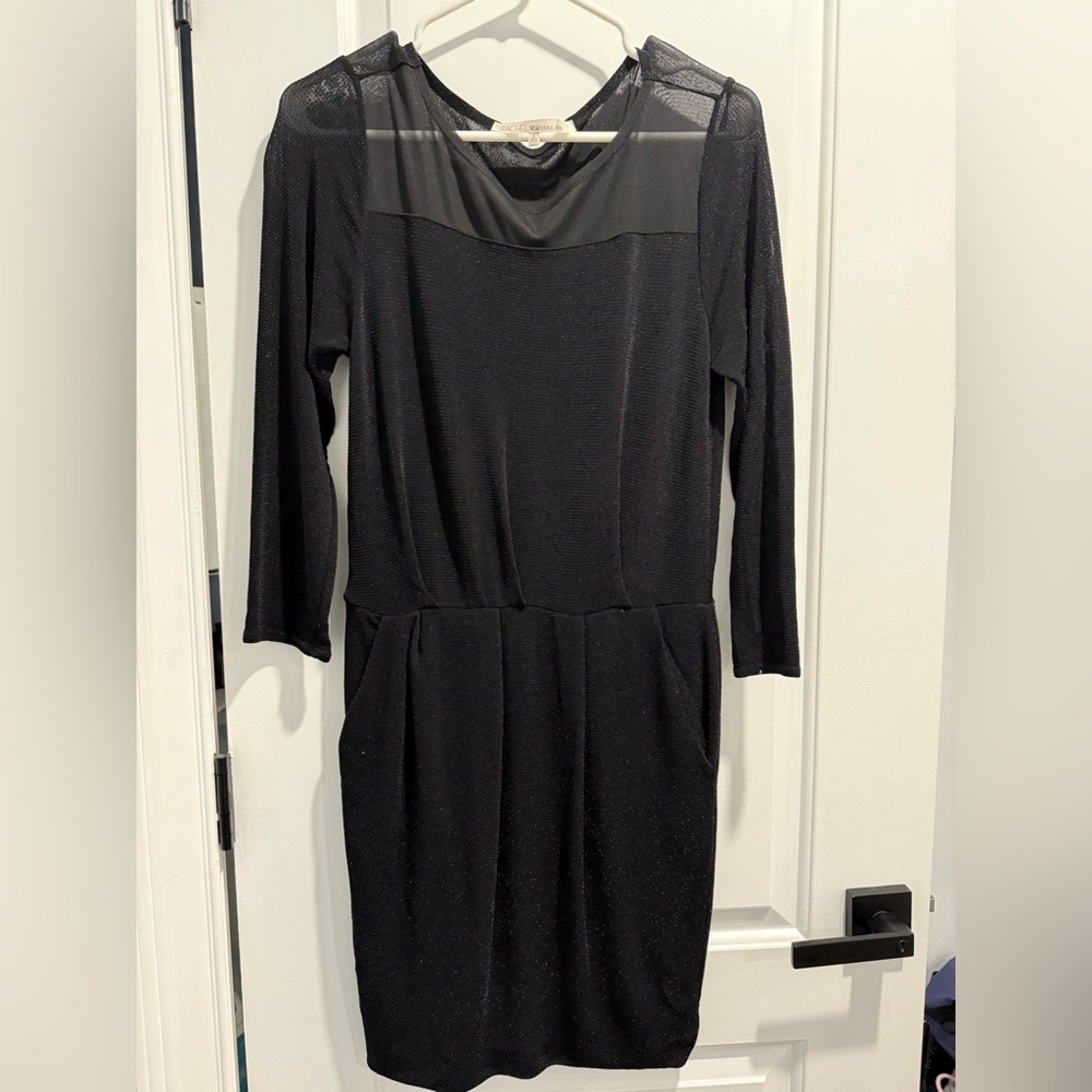 Preowned women dress black Rachel Rachel Roy size S
